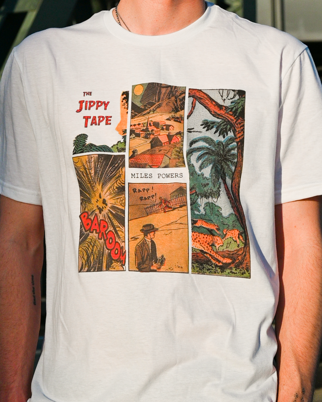 The Jippy Tape White Tee