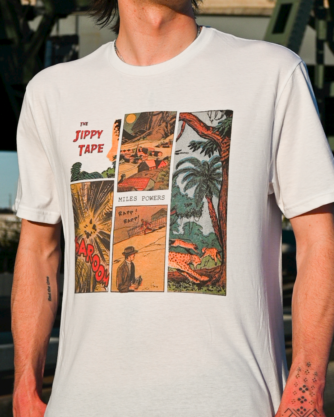 The Jippy Tape White Tee