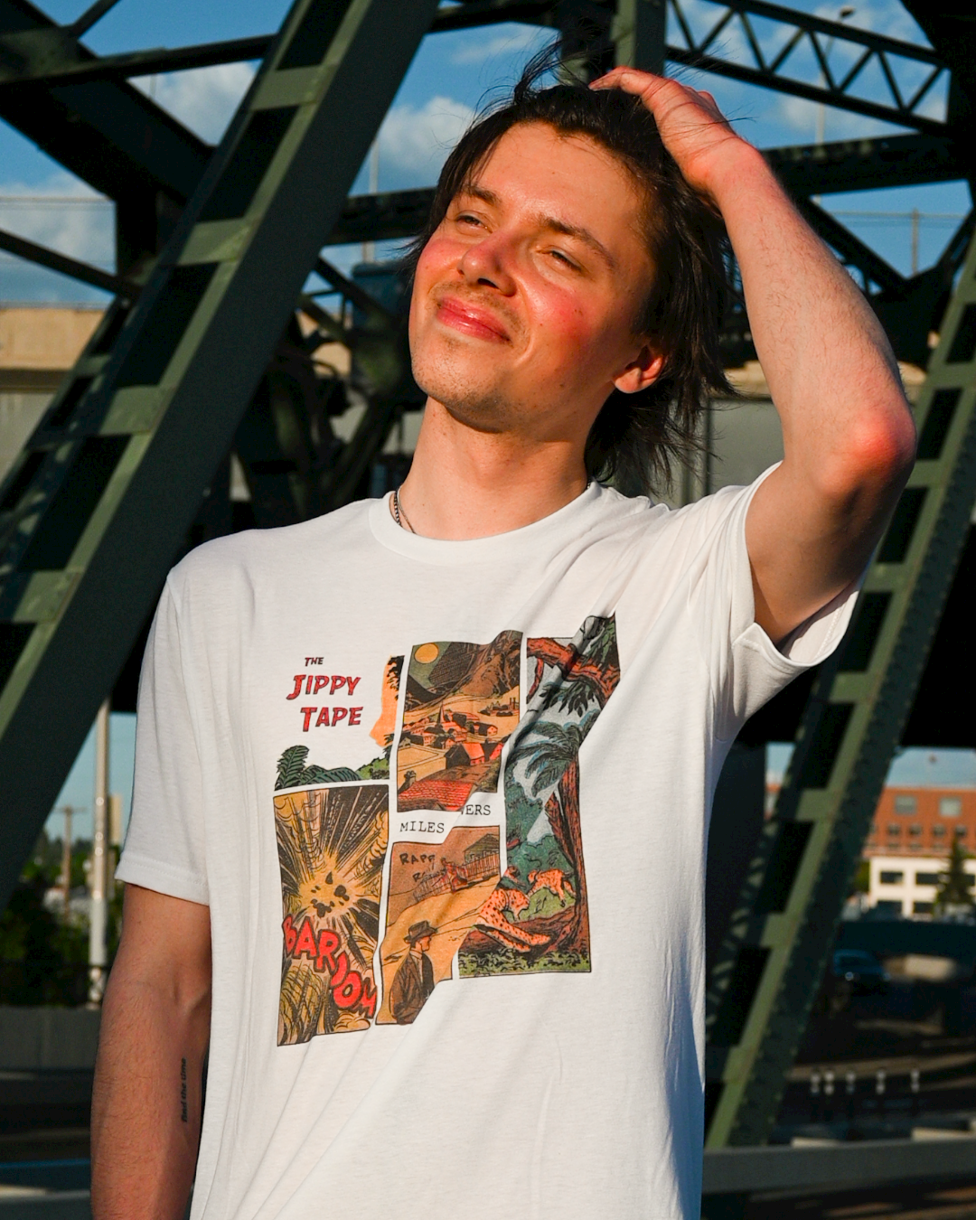 The Jippy Tape White Tee