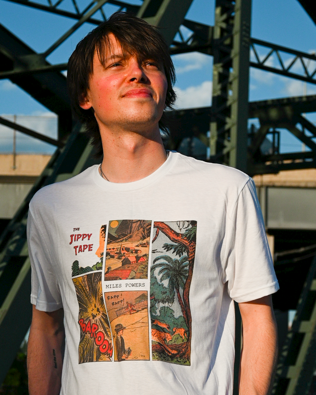 The Jippy Tape White Tee