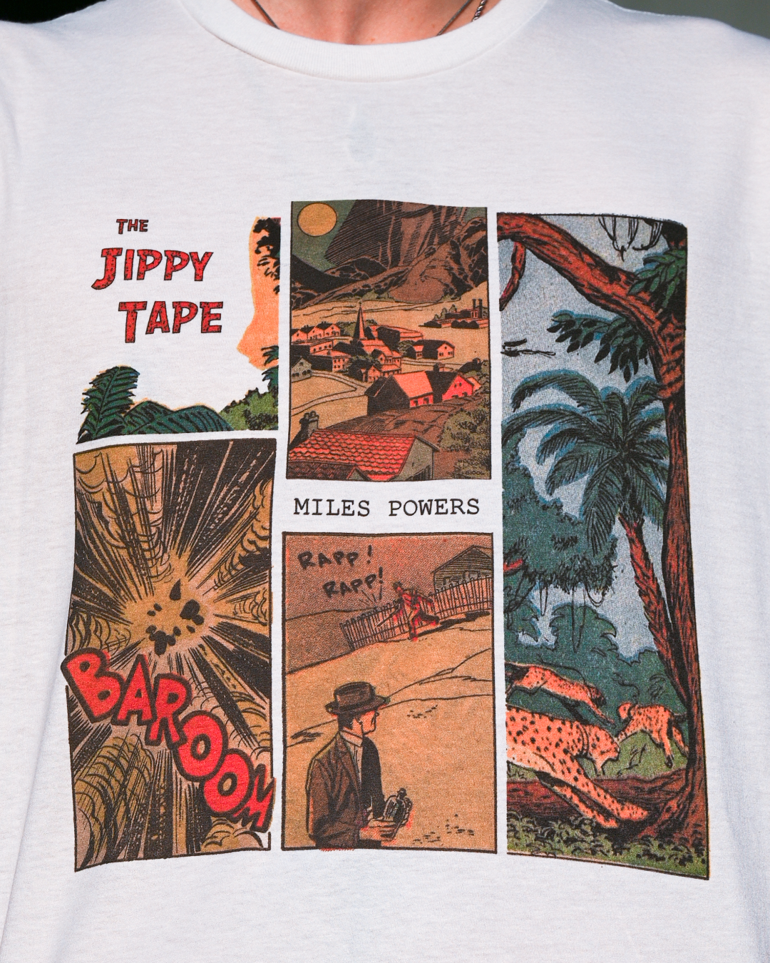 The Jippy Tape White Tee