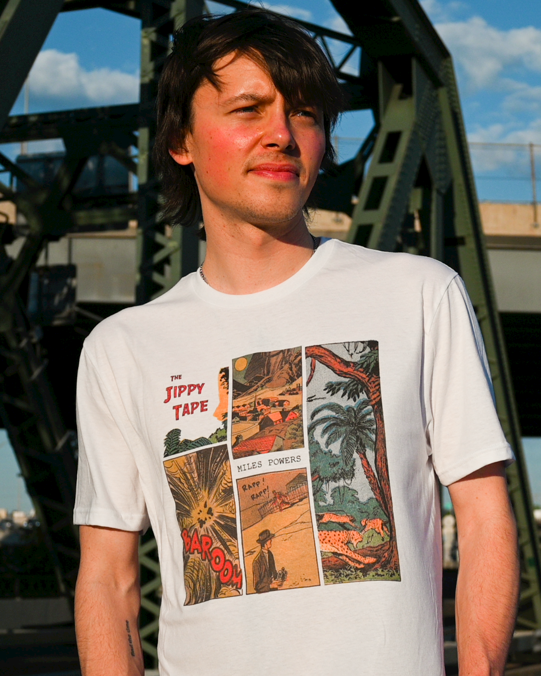 The Jippy Tape White Tee