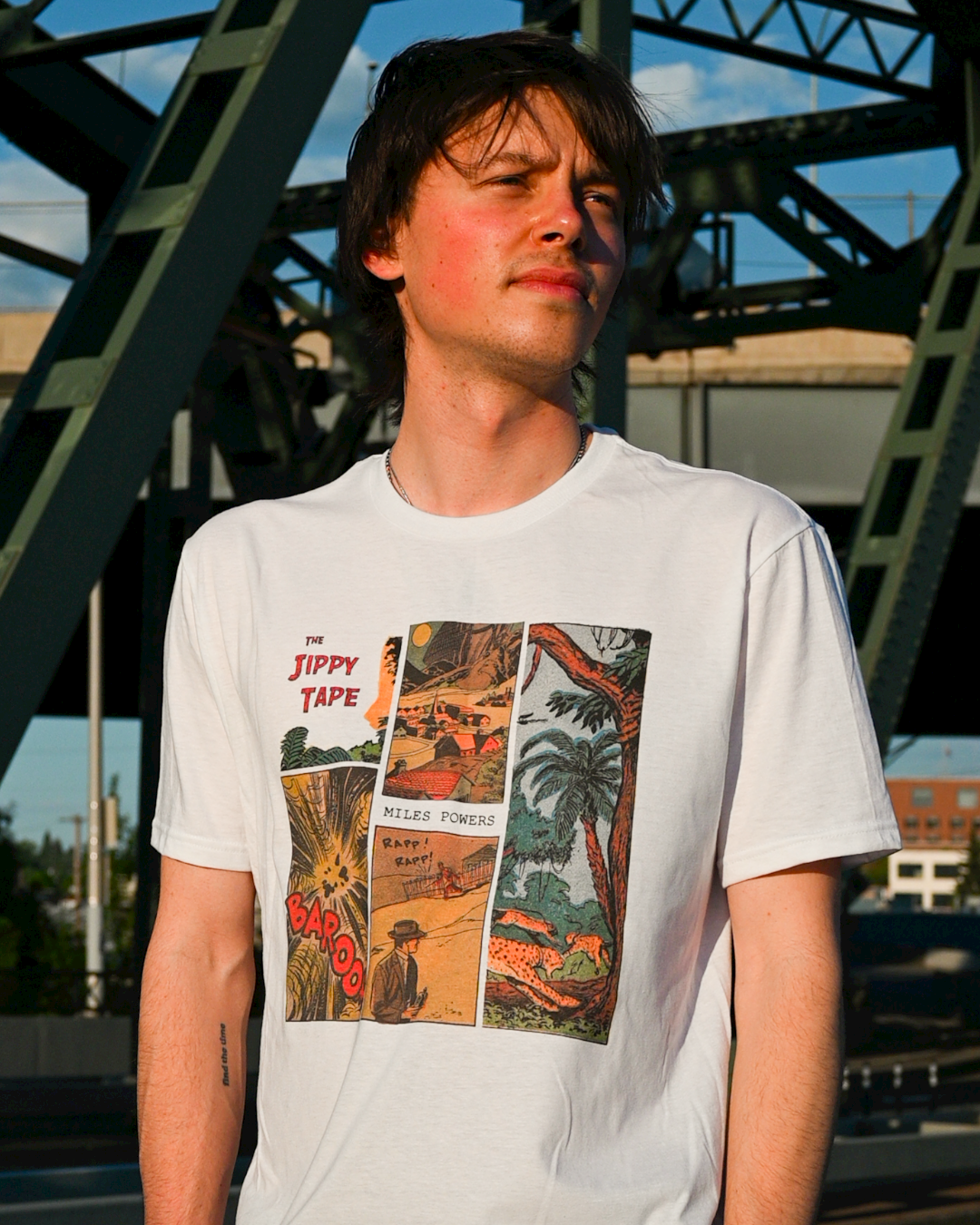 The Jippy Tape White Tee